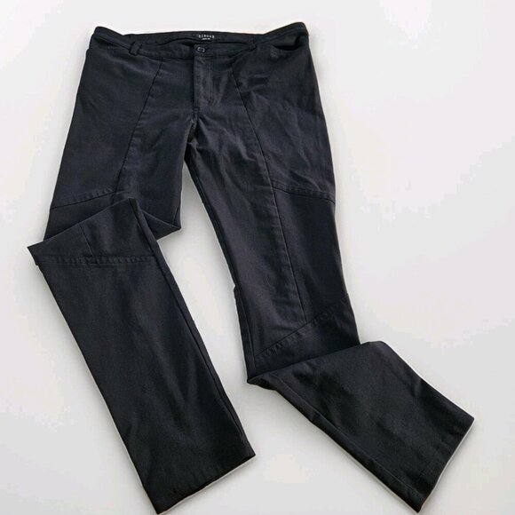 Atsuro Tayama Pants Womens US 10 Black Skinny Stretch Made In Japan Goth EUR 42 - Picture 10 of 16